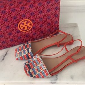 Tory Burch Pietra Peep Toe Sandal
